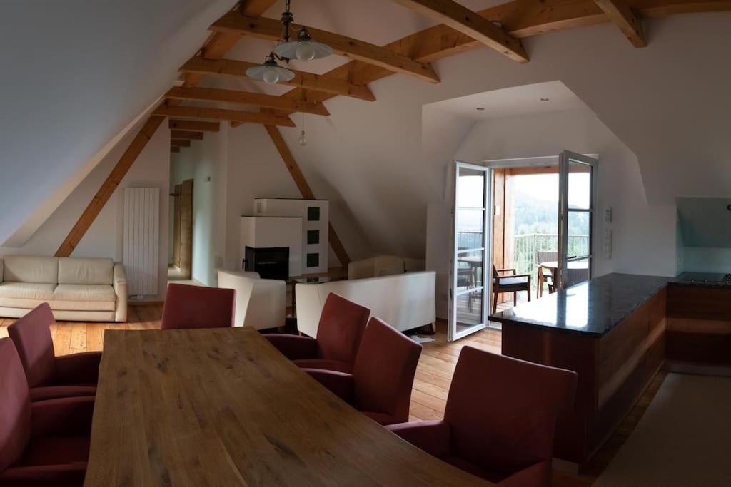 Chalet-Suedsteiermark - Traumhafte Aussicht, Infinity Pool, Privatsphaere, Klima Und De-Luxe Ausstattung Schwanberg Exterior foto